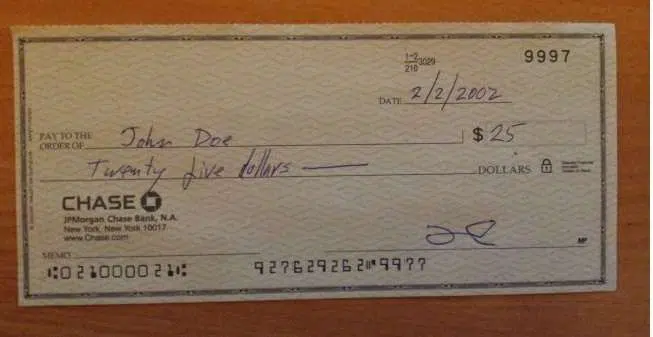 The Check